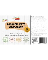 Rima Focaccia Keto Croccante 75g