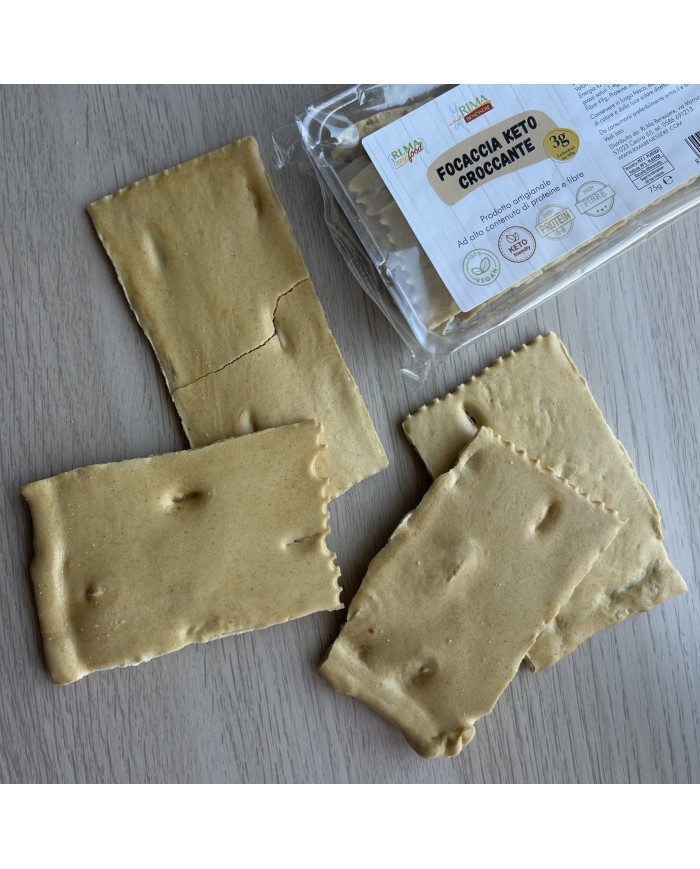 Rima Focaccia Keto Croccante 75g