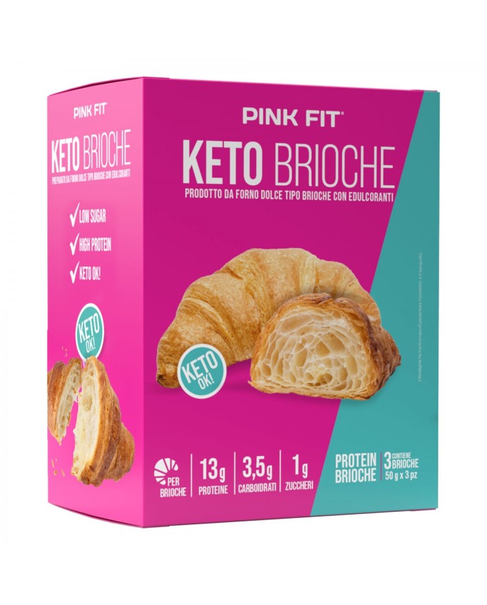 Pink Fit Keto Brioche