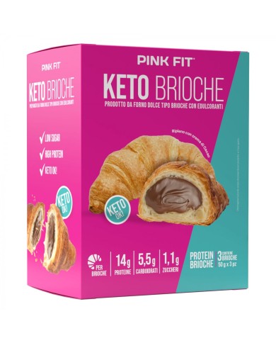 Pink Fit Keto Brioche crema di cacao