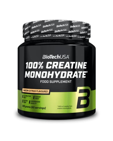 Biotech USA 100% Creatine Monohydrate aromatizzata 300gr
